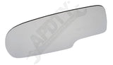 APDTY 142346 Replacement Mirror Glass Without Backing Plate - Left