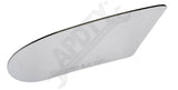 APDTY 142347 Replacement Mirror Glass Without Backing Plate - Right