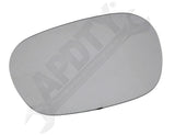 APDTY 142348 Replacement Mirror Glass Without Backing Plate - Left