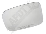 APDTY 142352 Replacement Mirror Glass Without Backing Plate - Left