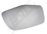APDTY 142354 Replacement Mirror Glass Without Backing Plate - Left