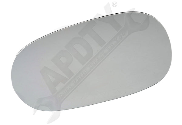 APDTY 142355 Replacement Mirror Glass Without Backing Plate - Left