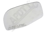 APDTY 142356 Replacement Mirror Glass Without Backing Plate - Left