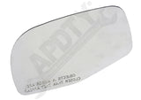 APDTY 142356 Replacement Mirror Glass Without Backing Plate - Left