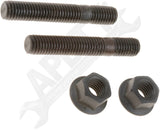 APDTY 14235 Exhaust Flange Hardware Kit - M10-1.5 x 62mm