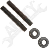 APDTY 14235 Exhaust Flange Hardware Kit - M10-1.5 x 62mm