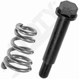 APDTY 14237 Manifold Bolt and Spring Kit - M10-1.5 x 72mm