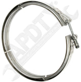 APDTY 142551 Diesel Particulate Filter Exhaust Clamp For Select 2007-2015 Models