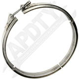 APDTY 142554 Diesel Particulate Filter Exhaust Clamp Fits Select 2007-15 Models