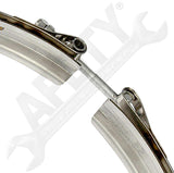 APDTY 142554 Diesel Particulate Filter Exhaust Clamp Fits Select 2007-15 Models
