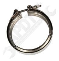 APDTY 142558 Exhaust Pipe V-Band Clamp 4" ID Fits Select Volvo HD Trucks