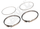 APDTY 142563 Diesel Particulate Filter Gasket And Clamp Kit