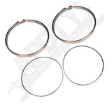 APDTY 142563 Diesel Particulate Filter Gasket And Clamp Kit