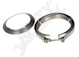 APDTY 142567 Exhaust V-Band Clamp And Gasket