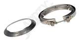 APDTY 142567 Exhaust V-Band Clamp And Gasket