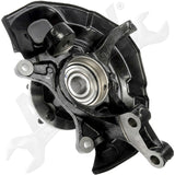 APDTY 142611 Loaded Steering Knuckle Hub Bearing Dust Shield Assembly Front Left