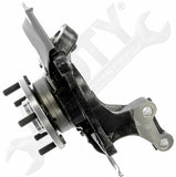 APDTY 142611 Loaded Steering Knuckle Hub Bearing Dust Shield Assembly Front Left