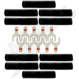 APDTY 142687 Uninsulated 16-22GA #8 Spade Connectors