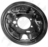APDTY 142735 Brake Dust Shield - 1 Pair Replaces 26655FA000, 26655FA010