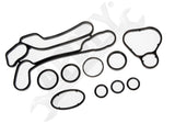 APDTY 142762 Engine Oil Filter Cooler Assembly Gasket Seal Set (1.6L or 1.8L)