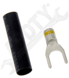 APDTY 142805 Uninsulated 10-12GA 1/4 In. Spade Connectors