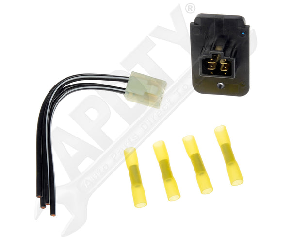 APDTY 142860 Blower Motor Resistor Kit With Harness