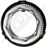 APDTY 143042 Rear Axle Spindle; Nut 2-1/2"-12; Hex Size 3 1/4 (Topkick/Kodiak)