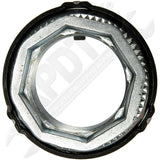 APDTY 143042 Rear Axle Spindle; Nut 2-1/2"-12; Hex Size 3 1/4 (Topkick/Kodiak)