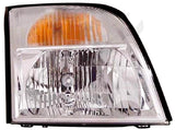 APDTY 143152 Headlight Assembly Fits 2007-2009 Mercury Mountaineer Right