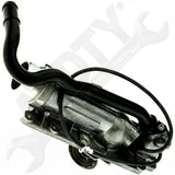 APDTY 143191 Integrated Thermostat Housing Assembly w/ Sensor on Select VW Model