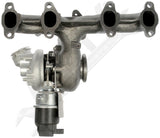 APDTY 143213 Turbocharger Exhaust Manifold Assembly w/Gasket