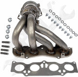 APDTY 143231 Catalytic Converter with Integrated Exhaust Manifold