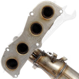 APDTY 143231 Catalytic Converter with Integrated Exhaust Manifold