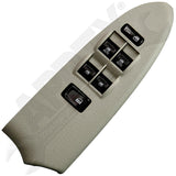 APDTY 143247 Power Window Switch & Gray Trim Fits Models Without Heated Seats