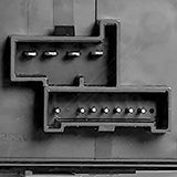 APDTY 143247 Power Window Switch & Gray Trim Fits Models Without Heated Seats