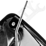 APDTY 143256 Exterior Door Handle Front Right Chrome-Colored