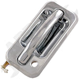 APDTY 143309 Exterior Door Handle Chrome Front Right Fits 2003-2009 Hummer H2