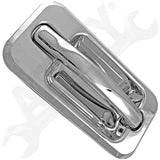 APDTY 143310 Exterior Door Handle Chrome Rear Right Fits 2003-2009 Hummer H2