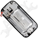 APDTY 143310 Exterior Door Handle Chrome Rear Right Fits 2003-2009 Hummer H2