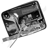 APDTY 143314 Exterior Door Handle Chrome Rear Right