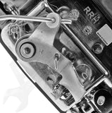 APDTY 143314 Exterior Door Handle Chrome Rear Right