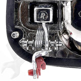 APDTY 143323 Exterior Chrome Door Handle Front RH For 99-06 GM Truck W/ Keyhole*