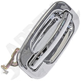APDTY 143328 Exterior Chrome Door Handle Rear RH