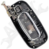 APDTY 143328 Exterior Chrome Door Handle Rear RH