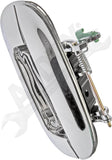 APDTY 143335 Exterior Door Handle Rear Right Fits Select 2002-2009 GM Vehicles
