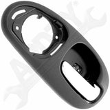 APDTY 143432 Interior Door Handle Rear Left Kit Chrome and Black