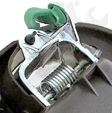 APDTY 143433 Interior Door Handle Rear Left Kit Chrome and Sage