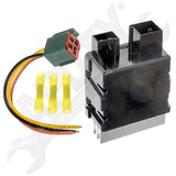 APDTY 143462 HVAC Blower Motor Resistor Kit With Wire Harness