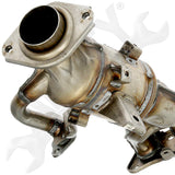 APDTY 143492 Catalytic Converter with Integrated Exhaust Manifold