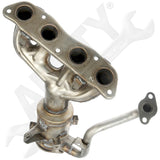 APDTY 143492 Catalytic Converter with Integrated Exhaust Manifold